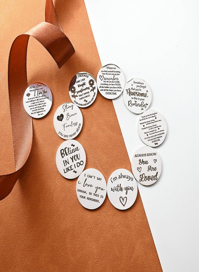 OUMILAN Pocket Hug Token Gifts for Men Boyfriend Girlfriend Inspirational Gift for Son Daughter Brother with Leather Keychain - Image 3